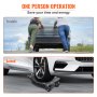 VEVOR Car Dolly Wheel Tire Dolly 2 PCS Heavy Duty Skate Auto Repair Dolly 4000LB