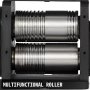 VEVOR Combination Rolling Mill Machine Rolling Mill Jewellery 130mm Roller Width Flat Rolling Manual Jewelry Press Tabletting Tool Jewelry DIY Tools(130x65mm)