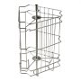 VEVOR honey extractor stainless steel drum frame with support rod and cage.