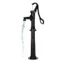 VEVOR Well Hand Pitcher Pump, 20 ft Max Lift, Antique Cast Iron Manual Hand Water Pump with Heightening Base, NPT 1-1/4 in Connection, Easy Installation, for Outdoor Garden, Pond, Yard, Farm, Black