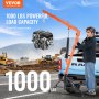 VEVOR Hydraulic Pickup Truck Crane Hoist Crane 1000 lbs 360° Swivel Hoist Lift