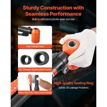 VEVOR Knockout Punch Set, 10 Ton Hydraulic Knockout Set, 1/2" to 2" KO Tool Kit Hole Making Tool, KO Tools Kit W/6 Dies for Metal Electrical Cabinets, Electrical Control Cabinets, Switch Cabinets