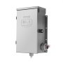 VEVOR Manual Transfer Switch, 30-Amp 6-Circuit, Prewired Generator Transfer Switch Kit with NEMA L14-30P Power Inlet Box, Double-Throw Switch, NEMA 3R, Mechanical Watt Meter, for 7500W Generators
