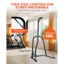 VEVOR Punching Bag Stand, Steel Heavy Duty Workout Equipment, Boxing Punching Bag Stand, Holds Up to 140 lbs, Freestanding Sandbag Rack with Weighted Base, Training Equipment for Home Gym Fitness