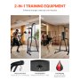 2 in 1 Heavy Duty Punching Bag Frame Boxing Punching Fitness Stand Steel
