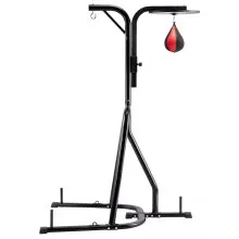 VEVOR 2 in 1 Heavy Duty Punching Bag Frame Boxing Punching Fitness Stand Steel