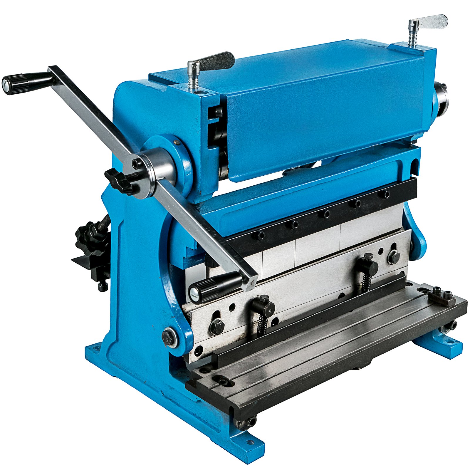 VEVOR Sheet Metal Brake 3-In-1 12-inch,Shear Press Brake 20-Gauge Capacity,Combination Sheet Metal Machine Solid Construction,Shears and Slip Roll Machine for Shear Bending Rolling