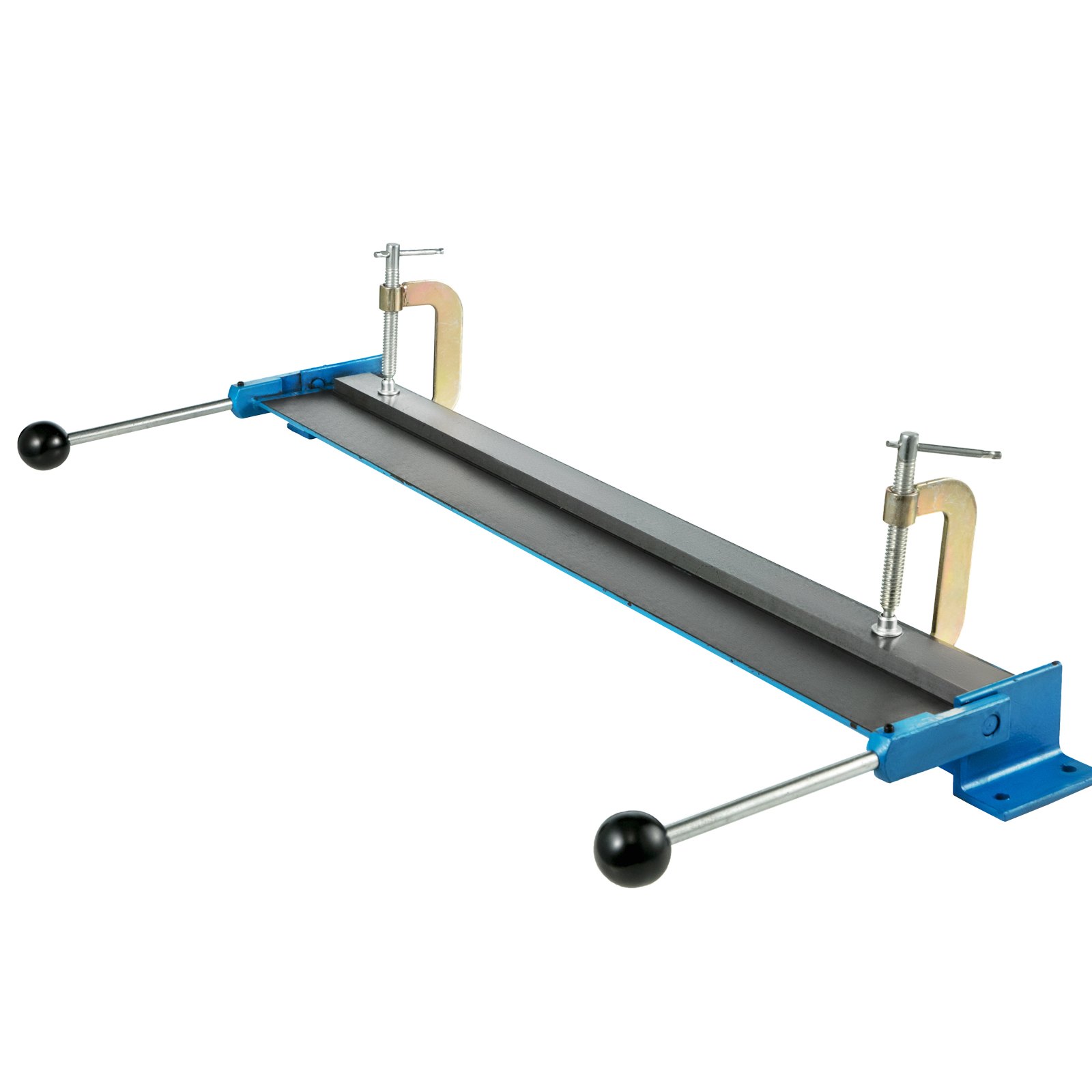 VEVOR W760 Sheet Metal Brake 30inch x 0.05inch Bending Brake Sheet Metal Bender 0-90 Degrees Metal Bender with 2 G-shaped Clamps Manual Sheet Metal Bender