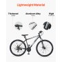 VEVOR 29" Mountain Bike MTB Bicycle Shimano 21 Speed Front Suspension Disc Brake