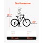 VEVOR 29" Mountain Bike MTB Bicycle Shimano 21 Speed Front Suspension Disc Brake