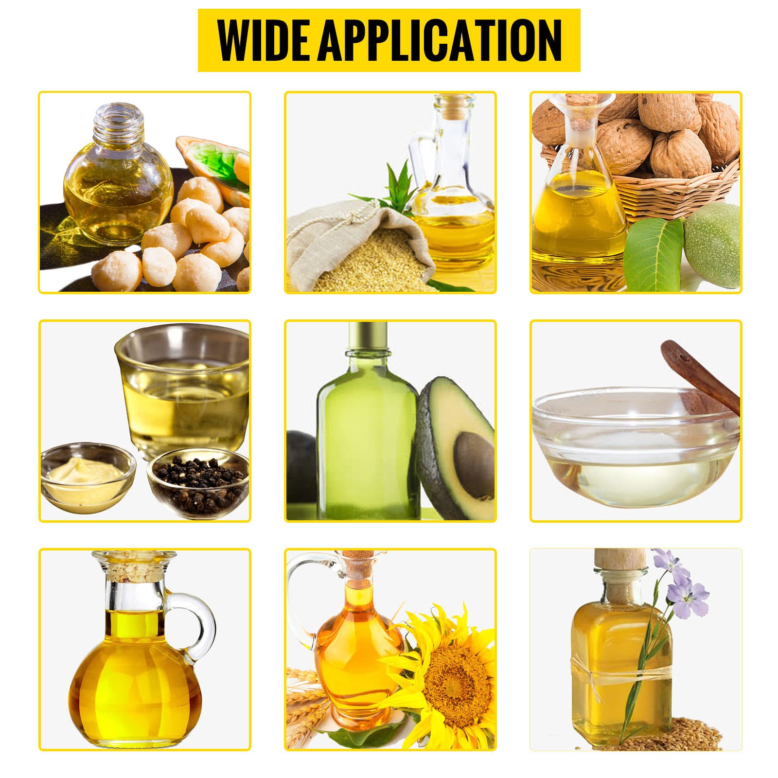 VEVOR Manual Oil Press Stainless Steel Oil Press Machine Nut and Seed Olive Oil Press Household for Peanut Sunflower Seed and Other Oil Crops (Manual Oil Press)