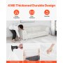 Plastic Couch Cover 4 Mil Clear Thicker Couch Cover for Moving 92 x 62 x 42 inch