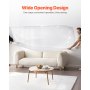 Plastic Couch Cover 4 Mil Clear Thicker Couch Cover for Moving 92 x 62 x 42 inch