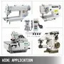 VEVOR CS1000 Sewing Machine Servo Motor, 3/4HP 4500rpm Single Phase Electric Servo Drive Motor for Industrial Sewing Machine, 110V, 550W