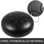 8" Steel Tongue Drum 8 Notes Handpan Hand Tankdrum F Tune Pan Drum + Storage Bag