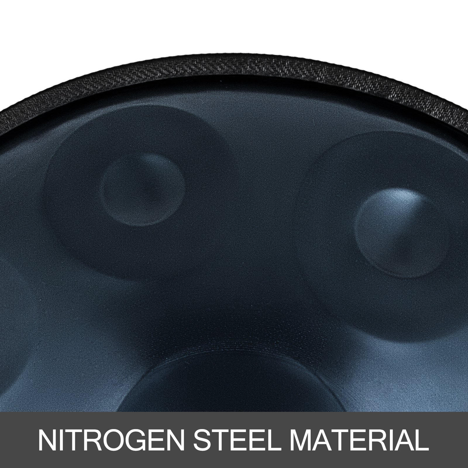 9 Notes Percussion Handpan Tongue Drum Nitrogen Steel Handmade Craft Handpan