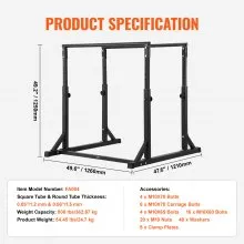VEVOR Dip Bar, 800 lbs Capacity, Heave Duty Dip Stand Station with Adjustable Height, Fitness Workout Dip Bar Station Stabilizer Parallette Push Up Stand, Parallel Bars for Strength Training Home Gym
