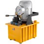 VEVOR Hydraulic Pump Electric Double Acting Manual Valve Hydraulic Pump 10000 PSI Electric Hydraulic Power Unit for Home and Commercial Using (Double Acting)