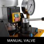VEVOR Electric Driven Hydraulic Pump 750W Manual Valve 10152 PSI, Electric Driven Hydraulic Pump Double Acting High Rotating Speed ​​8L Αποθήκευση λαδιού