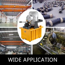 VEVOR Electric Driven Hydraulic Pump 750W Manual Valve 10152 PSI, Electric Driven Hydraulic Pump Double Acting High Rotating Speed 8L Oil Storing