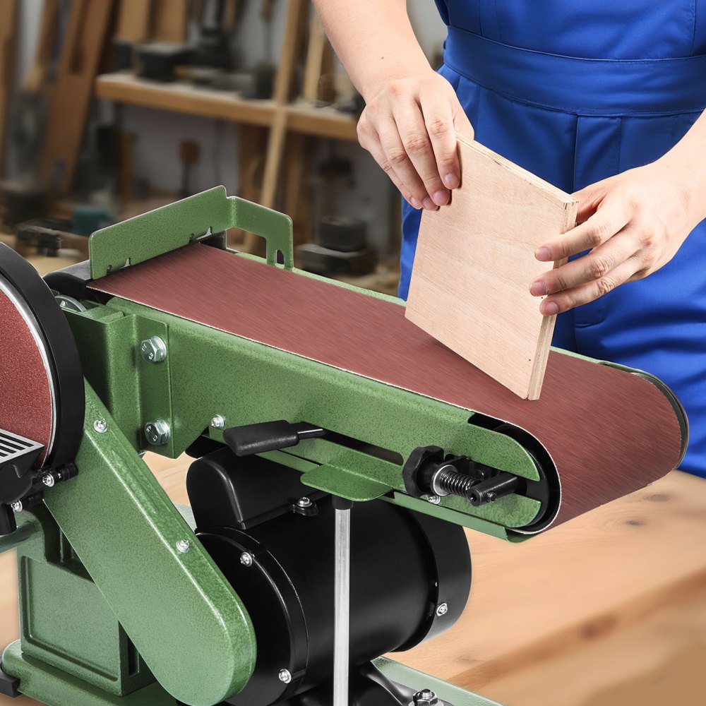 Brusné pásy VEVOR, 202 mm x 485 mm, brusné pásy pro pásovou brusku, 12 ks, zrnitost 80, oxid hlinitý, pro obrábění dřeva, oceli, hliníku a neželezných kovů