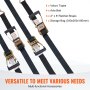 VEVOR 4 Pack Ratchet Tie Down Straps 11128 lbs 2