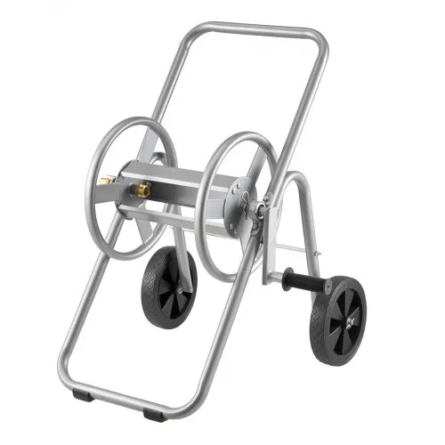 VEVOR Hose Reel Cart, Hold Up to 175 ft of 5/8’’ Hose (Hose Not Included), Garden Water Hose Carts Mobile Tools with Wheels, Heavy Duty Powder-coated Steel Outdoor Planting for Garden, Yard, Lawn