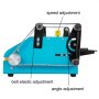 950W Double Axis Bench Belt Sander Grinding Machine Variable Speed Grinder