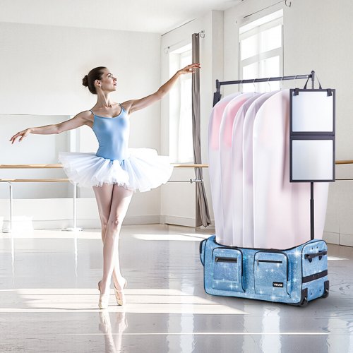 Hanging Clothes Dance Wardrobe Bags VEVOR 29 Inch Dance Bag With
