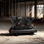 VEVOR 8 Gallon Twin-Tank Gas Powered Air Compressor, 6.5HP 7CFM Air Tank, Gas-Driven Air Compression System with Twin-Cylinder Piston Pump, 115 PSI Max Pressure & Wheel for Workshops (4 Gallon x 2)