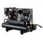 VEVOR 8 Gallon Twin-Tank Gas Powered Air Compressor, 6.5HP 7CFM Air Tank, Gas-Driven Air Compression System with Twin-Cylinder Piston Pump, 115 PSI Max Pressure & Wheel for Workshops (4 Gallon x 2)