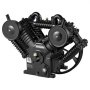 VEVOR Air Compressor Pump Head, 7.46 kW 850 L/min, 4-Cylinder Oil-Lubricated Air Compressor Pump Head, Dual-Stage Cast Iron Replacement Head with Max 12 Bar Pressure for Woodworking Auto Repair