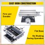 VEVOR Compound Slide Milling Table, 4-7/10" x 4-3/10" Multifunction Milling Bench Drill, Adjustable X 120?mm Y 108 mm Axis Milling Machine Worktable, Compound Cross Slide Table for Bench Drill Stand