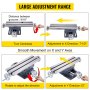 Vevor Cross Milling Work Slide Table Bench Drilling Milling Machine 6"x 18.5"