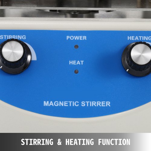 VEVOR SH-3 Hot Plate Magnetic Stirrer Mixer Stirring 17x17cm 3000ml Dual Control