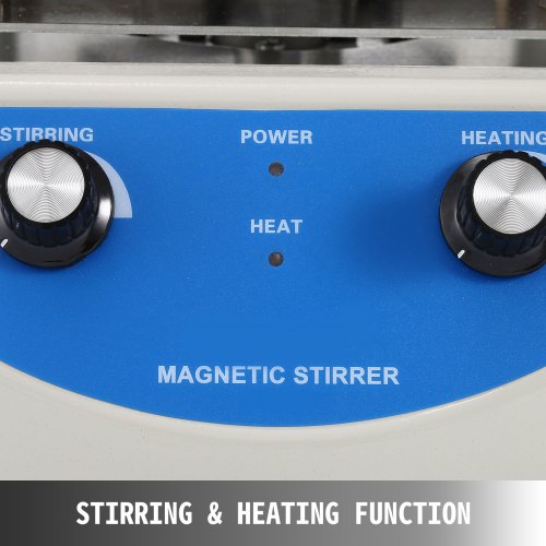 VEVOR SH-3 Magnetic Stirrer Laboratory Magnetic Stirrer Hotplate 3000ml Mixing Capacity with Heating Plate Heating Mixer Digital Display