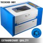 VEVOR 50W CO2 Laser Engraving Cutting Machine 300x500 mm Engraver Cutter 220V