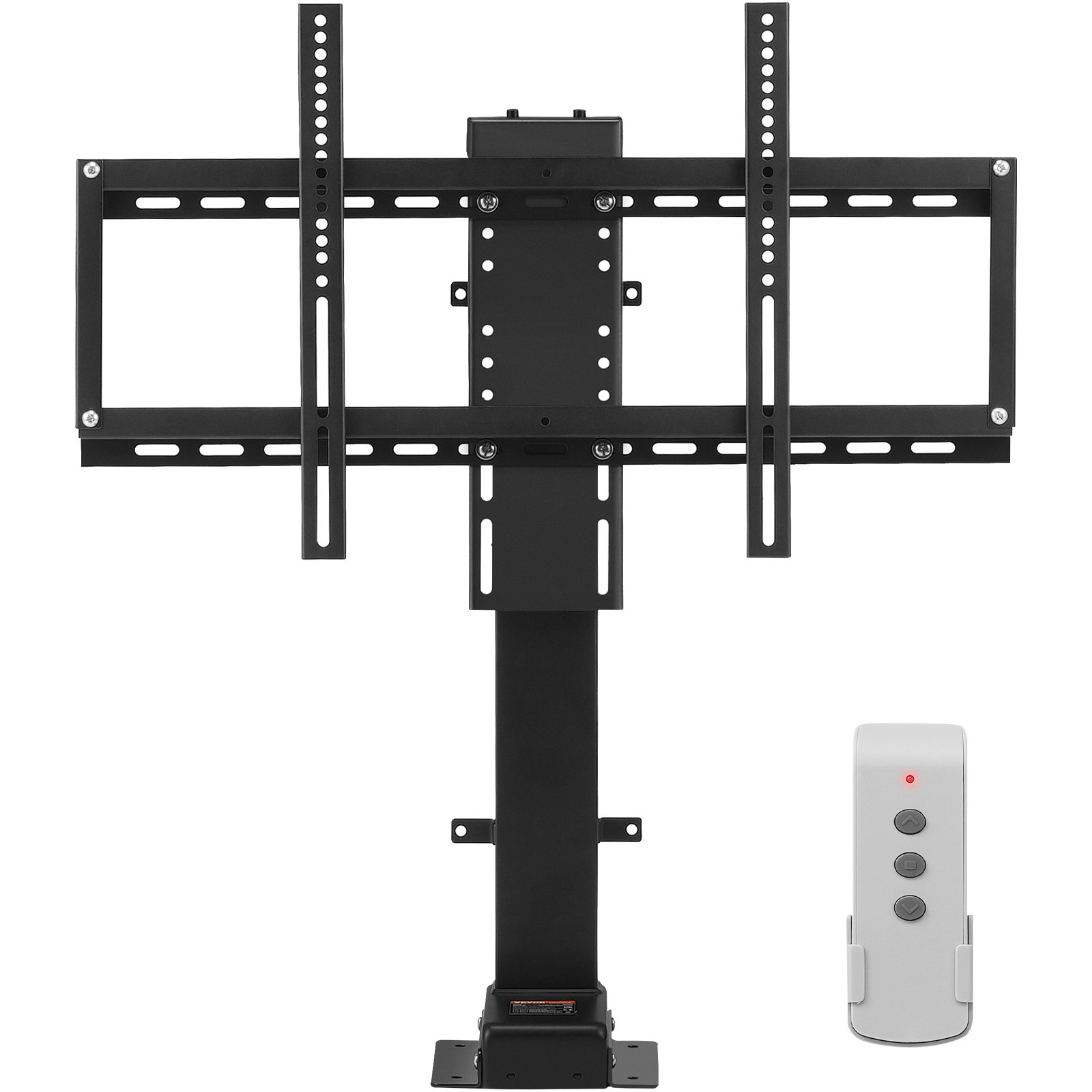 VEVOR Motorized TV Lift with Swivel, Adjustable Height 28.74-68.11 Inch for 32-70 Inch TVs, Remote Controlled, 154 Lbs Capacity, Manual Left/Right Swivel 30°