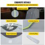 VEVOR motorcycle shelter motorcycle storage shelter waterproof cover for shed motorbike cover waterproof outdoor Motorcycle Shelter Storage Cover Garage