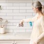 VEVOR Water Filter Pitcher, 6 Cup Glass Water Filter Dispenser, Fast & Compact Fridge-friendly Water Filtration System, No BPA, Lasts 3 Months or 211 Gallons, Reduces Chlorine, Rust, Odors, PFOA/PFOS