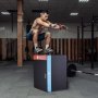VEVOR 3 in 1 Plyometric Jump Box, 30/24/20 Inch Cotton Plyo Box, Platform & Jumping Agility Box, Anti-Slip Fitness Exercise Step Up Box for Home Gym Training, Conditioning Strength Training, Black