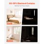 Blackout Curtains 63 Inch Length 2 Panels Set 42 Inch Wide Each for Bedroom