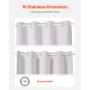Blackout Curtains 84 Inch Length 2 Panels Set 52 Inch Wide Each for Bedroom