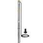 VEVOR Deep Well Submersible Pump, 3 HP 220V 50 Hz, Stainless Steel w/5 FT Cable Wire, 1.25" Water Outlet, 42 GPM & 630 ft Head for Farmland Irrigation and Factories