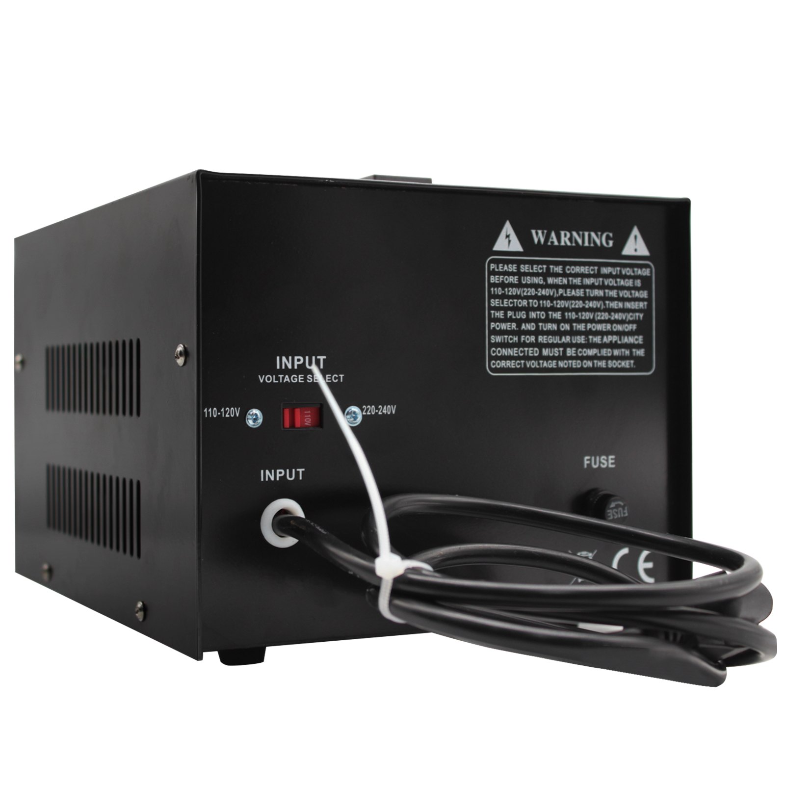 VEVOR Voltage Converter Transformer,1000W Heavy Duty Step Up/Down Transformer Converter(240V to 110V, 110V to 240V),2 US&1 UK&1 Universal Outlet with Circuit Break Protection,5V USB Port,CE Certified