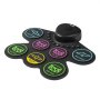 VEVOR Electric Drum Set, 7 Pads, Roll-up Drum Practice Pad, Electronic Drumset with Headphone