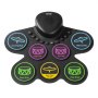 VEVOR Electric Drum Set, 7 Pads, Roll-up Drum Practice Pad, Electronic Drumset with Headphone