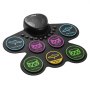 VEVOR Electric Drum Set, 7 Pads, Roll-up Drum Practice Pad, Electronic Drumset with Headphone