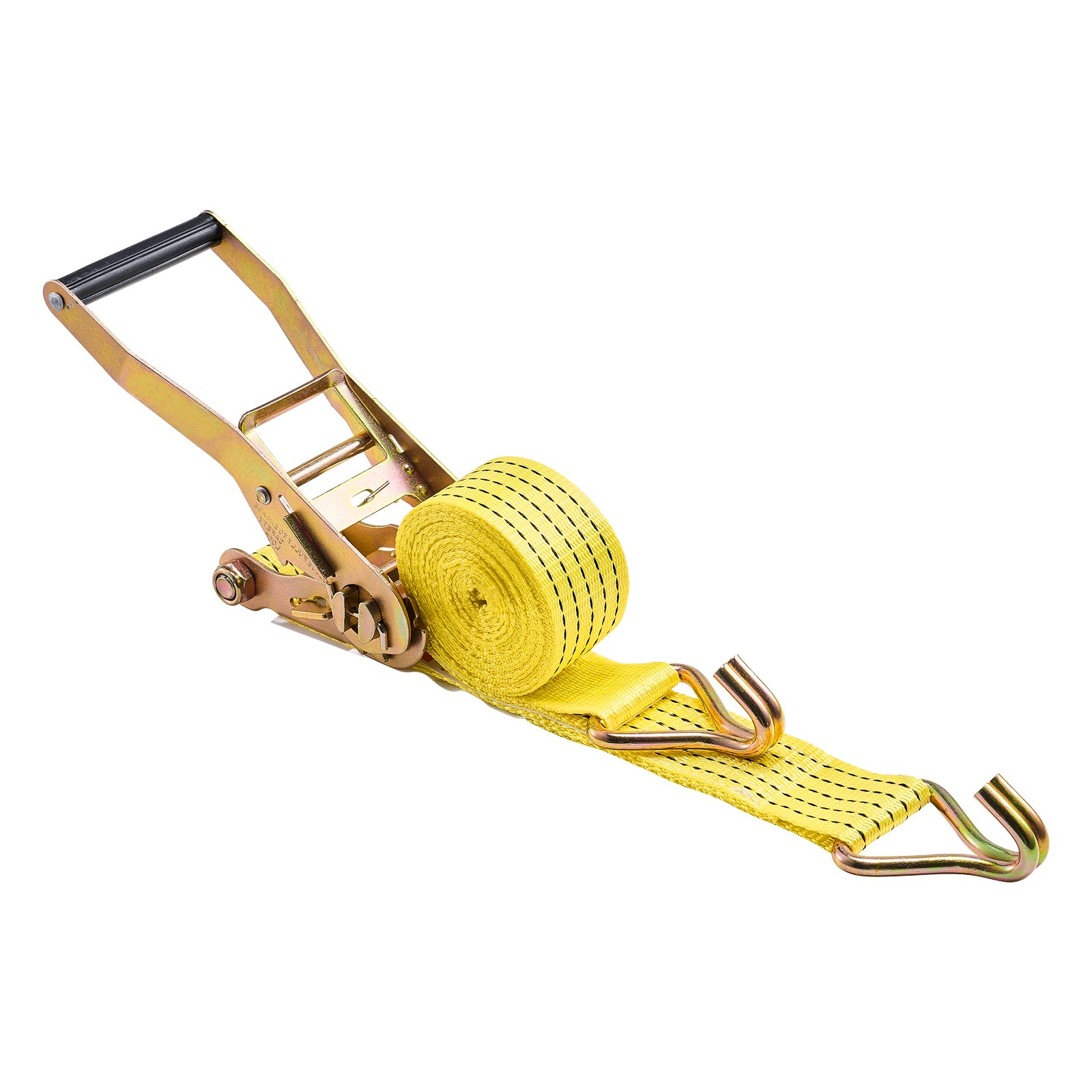 VEVOR Ratchet Straps, 50.8 mm x 4.6 m, Heavy Duty Tie Down Straps with Double J Hook, 2268 kg Break Strength, Carry Bag, Tie Down Ratcheting for Moving, Trailers, Motorcycles, Kayaks, Car Roof, 6 Pack