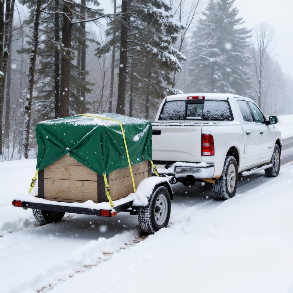 VEVOR Ratchet Straps, 38.1 mm x 3 m, Heavy Duty Tie Down Straps with Double J Hook, 3000 kg Break Strength, Carry Bag, Tie Down Ratcheting for Moving, Trailers, Motorcycles, Kayaks, Car Roof, 4 Pack